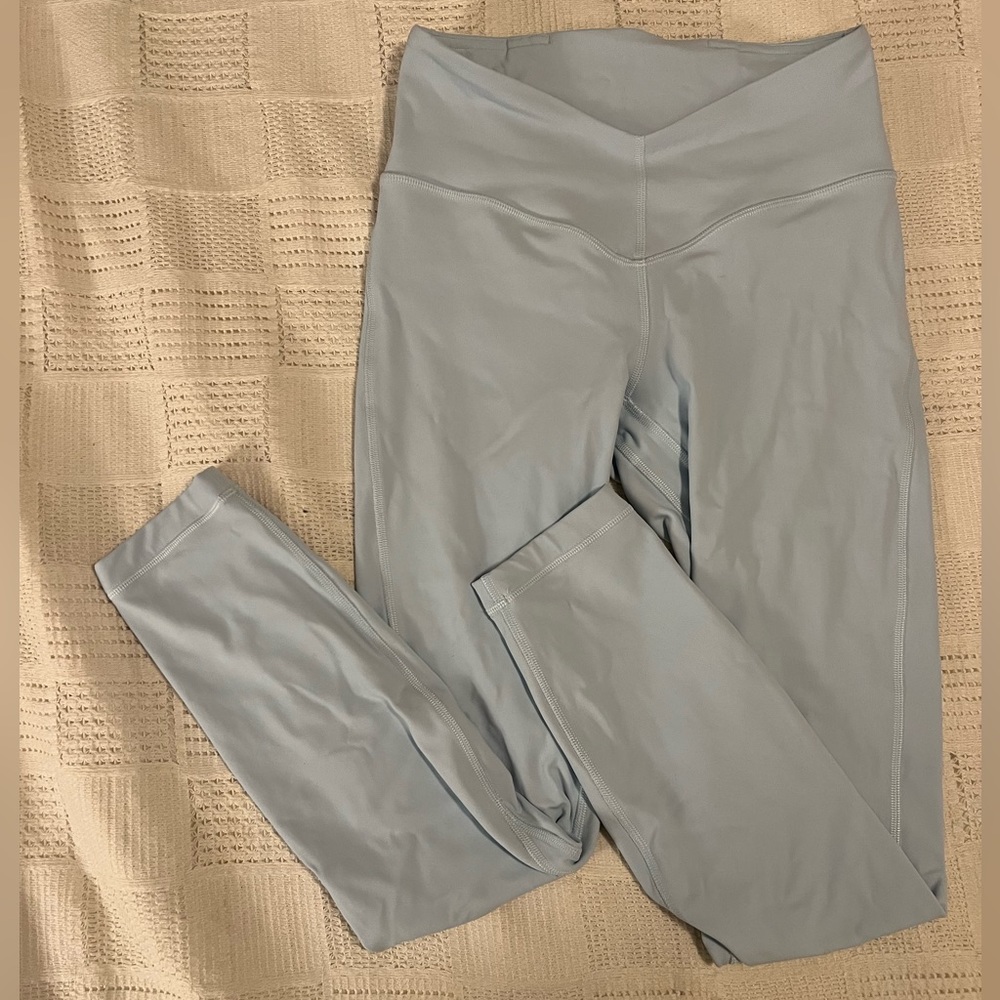NWT lululemon align v-waist blue leggings size 4 25inch